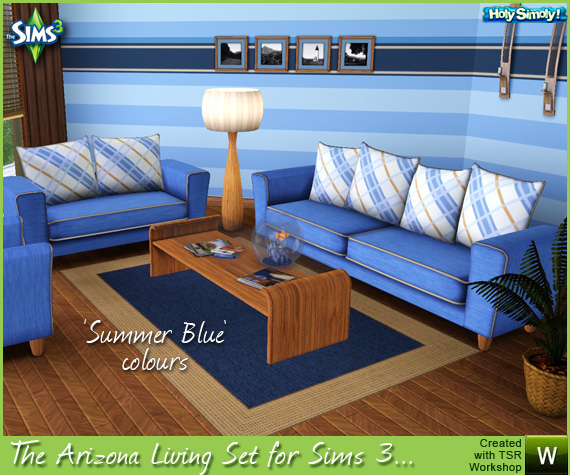 The Arizona Living Set for Sims 3
