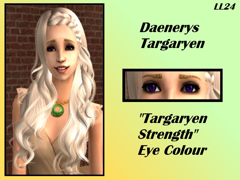 Daenerys Targaryen Eye Colour Preview