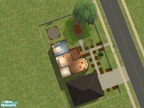 Sims 2 — Quaint Cottage Refurbished by Simyoolayter — This is just a quaint cottage some sim has refurbished. Out front