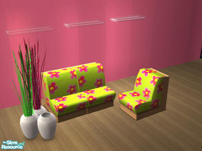 Sims 2 — Flower Chair by dunkicka — .