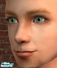 Sims 2 — Default Replacement Eyes-MsBarrows Sensible-Light - Green by deagh — This is a default replacement for the Maxis