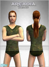 Sims 2 — Arcadia - for men - Green by zvaella — Undies/PJs for men, no mesh or EP required! Enjoy! :)
