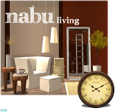 Sims 2 — Nabu Living by n-a-n-u — Finally a new Set - A warm and cozy Livngroom with a natural touch for your Sims in