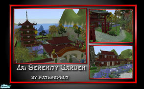 Sims 2 — Jai Serenity Garden by hatshepsut — The perfect location for meditation and prayer. Come and be at one with