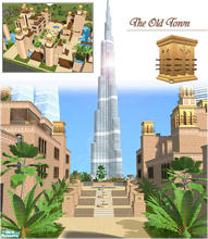 Sims 2 — The Old Town by senemm — An exclusive and prestigious town based on Dubai\'s old, arabian architecture - With
