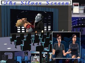 Sims 2 — The Silver Screen by PureElements — Going downtown to take in a nice dinner? Why not stop by The Silver Screen