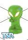Sims 1 — Alien Lamp by Audrey_May — This little alien is more interested in peace than war. Let him light up your Sim