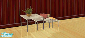 Sims 2 — Ikea Besta Recolor TC101 - Coffee Table by TheNumbersWoman — Coffee Table for the TC 101 Recolor