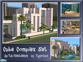 Sims 2 — Cube Complex Set by Tigerblue — 