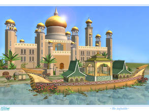 Sims 2 — The Saifuddin by senemm — A fabled and spectacular palace from the Sultanate of Brunei as a hotel:) - Built in