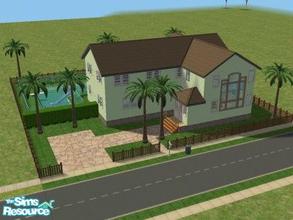 Sims 2 — 15 Quality Street by simboy161 — A home your sims will definitely enjoy! With two floors, a pool, patio and