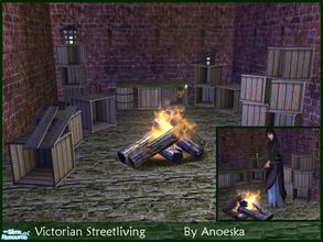 Sims 2 — Victorian Streetliving by AnoeskaB — A set for your not-so-upperclass Victorian sims who have to live on the