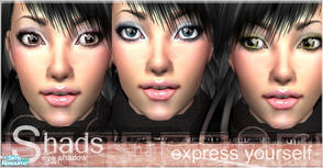 Sims 2 — UM Shads  by UM_Creations — Express yourself! Easy-to-blend colors for every look and style. Enjoy!