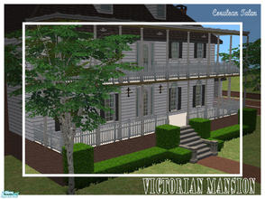 Sims 2 — Victorian Mansion by Cerulean Talon — Another in the series of Victorian homes. This traditional home features