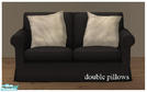 Floppy Accent Cushions - large, duo by simaddict99 - Click to view and download separately!
