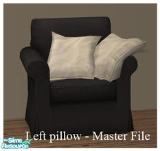 Sims 2 — Floppy Accent Cushions - Left Corner Duo by Simaddict99 — left corner of 2 pillows. 