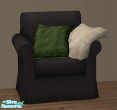 Sims 2 — Floppy Accent Cushions - Hunter recolor by Simaddict99 — hunter recolor; this will recolor all pillows in this