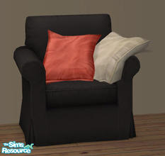 Sims 2 — Floppy Accent Cushions - Rose recolor by Simaddict99 — rose pink recolor; this will recolor all pillows in this
