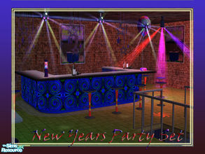 theme — Have a Retro New Years Party Set by TearsRain — This is a collection of objects I put together for New Years. It