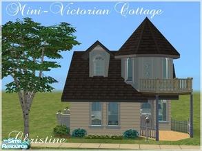 Sims 2 — Mini-Starter Victorian Cottage by cm_11778 — I have created four very small starter homes on 1x1 lots. There is