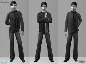 Sims 2 — MESH by sosliliom ~ Outerwears for Teens by sosliliom — -