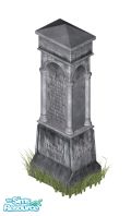 Sims 1 — Magical Urn/Tombstone by obeythepenguin — Buyable gravestones! All the fun of dead bodies, minus the dead