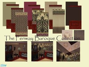 Sims 2 — The Fenway Baroque Collection by bgbdwlf408 — Step into the past with this stunning collection of Victorian