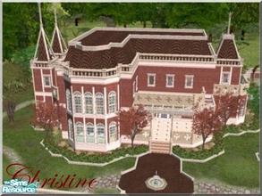 Sims 2 — Regal Rose Manor  by cm_11778 — This is the home that I have displayed on my avatar for this site. A lovely
