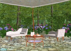 Sims 2 — Dreamers Outdoors by PureElements — Laze away in the coming spring.