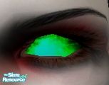 Sims 2 — Gothic Fantasy Eyeless - Emerald by _cactus_ — Eyeless