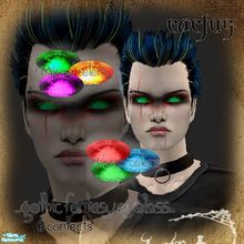 Sims 2 — Gothic Fantasy Eyeless by _cactus_ — The Power Of Sacred Stones