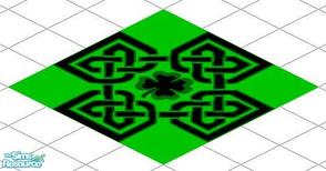 Sims 1 — Luck O The Irish Rug by Anarane1988 — Luck O The Irish Rug