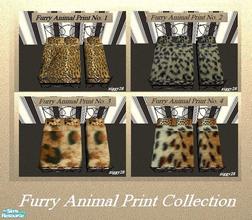 Sims 2 — Furry Animal Print Collection by ziggy28 — Some more furry bedding for your sims on those cold winter nights,
