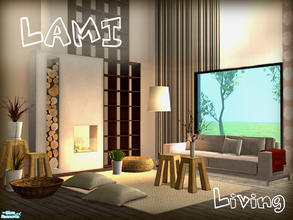 Sims 2 — Lami Living  by n-a-n-u — Again a set needs really much time...seems to be standard... I tried to improve my