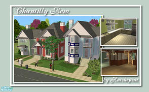 Sims 2 — Chantilly Row by hatshepsut — A row of pretty victorian rentable properties ideal for couples just starting out