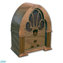Sims 2 — A.G. Clutter Set Recol 001 - Antique Cathedral Radio  by Padre — Recolours of the AG items. Enjoy.
