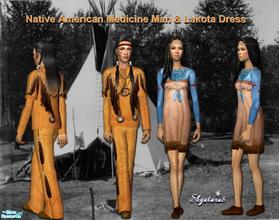Sims 2 — Authentic Native American Set 2 by skystars5 — An authentic Native American set for your adults. A Medicine Man