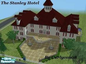 Sims 2 — The Stanley Hotel- Refurbished by Curlycon08 — My original upload (on another account)completely refurbished