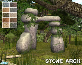Sims 2 — Stone Arch by Murano — Ancient stone arch with many recolors.