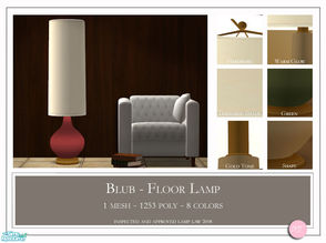Sims 2 — Bulb Floor Lamp by DOT — Bulb Floor Lamp. 1 MESH Plus Recolors. Sims 2 by DOT of The Sims Resource.