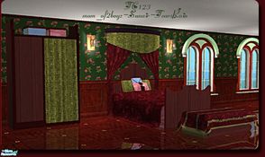 Sims 2 — TC123 NLC Bedroom RC by mom_of2boyz — A recolor of Sunairs NLC Bedroom using the textures from TC123 which were