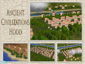 Sims 2 — WWT- Ancient Civilizations    by estatica — Created for the World Without Time - Ancient Civilizations theme,