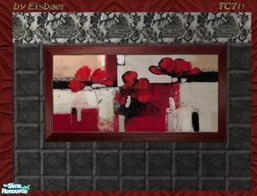 Sims 2 — AmvE Luxury Glass Bathroom TC70 - Maxi Painting by Eisbaerbonzo — The painting is based on Maxi espensive