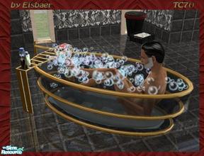 Sims 2 — AmvE Luxury Glass Bathroom TC70 -  Bathtub by Eisbaerbonzo — 