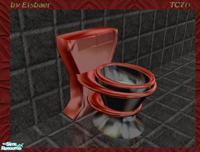 Sims 2 — AmvE Smoky Glass Bathroom TC70 - Toilet by Eisbaerbonzo — 