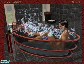 Sims 2 — AmvE Smoky Glass Bathroom TC70 - Bathtub by Eisbaerbonzo — 
