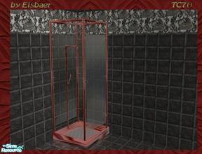 Sims 2 — AmvE Smoky Glass Bathroom TC70 - Shower by Eisbaerbonzo — 