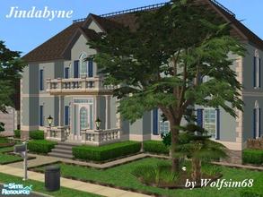 Sims 2 — Jindabyne by Wolfsim68 — This elegant estate features a Living, Dining, Kitchen & 2 toilets downstairs,