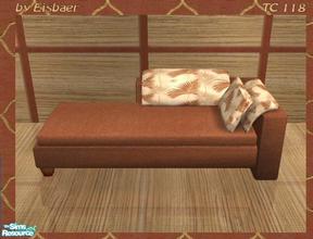 Sims 2 — AmvE Palms Lounger Set TC118 - Lounger by Eisbaerbonzo — 