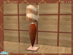 Sims 2 — AmvE Palms Lounger Set TC118 - Floorlamp by Eisbaerbonzo — 